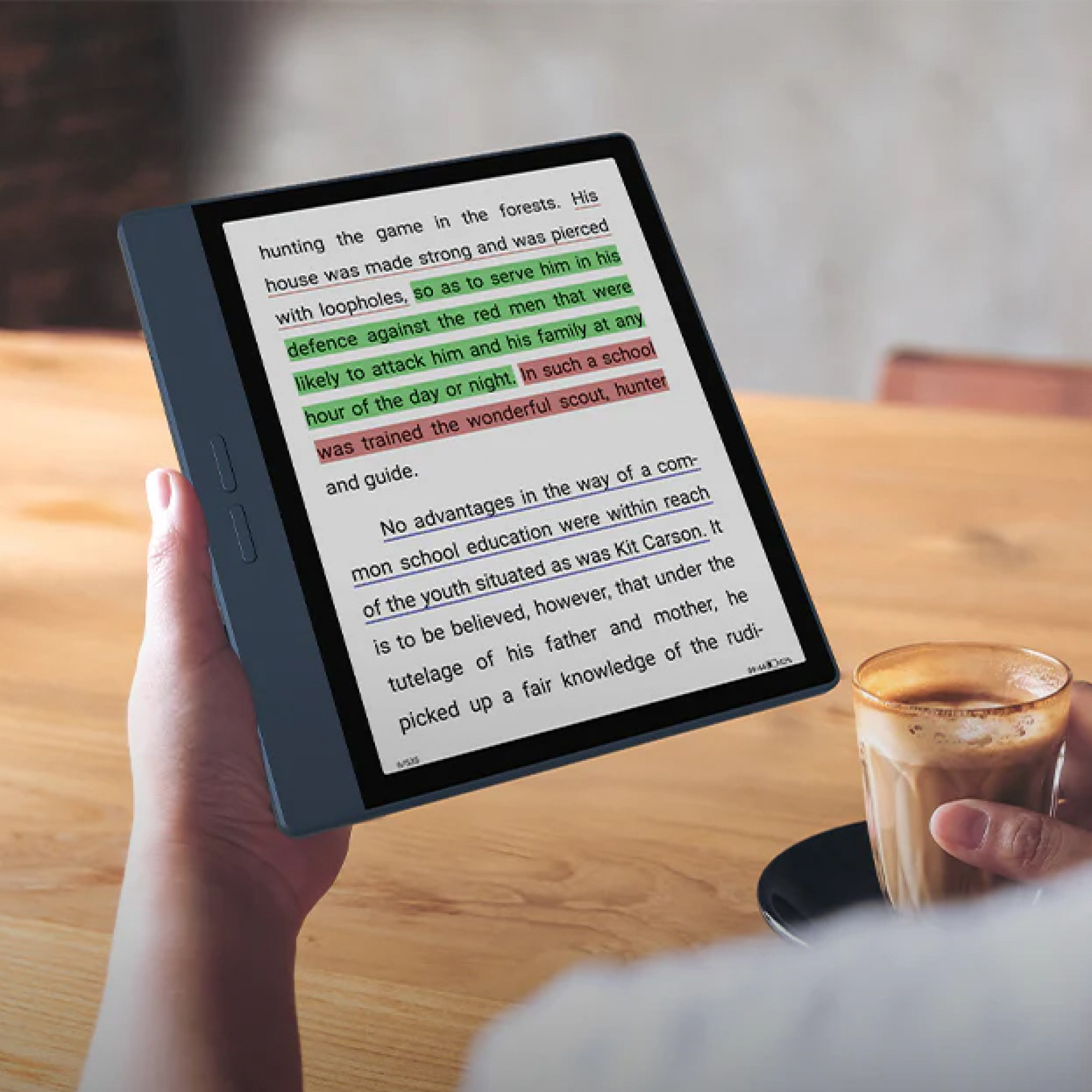 Гибрид электронной книги и планшета Bigme 7'' Color ePaper Tablet with 4G Calling